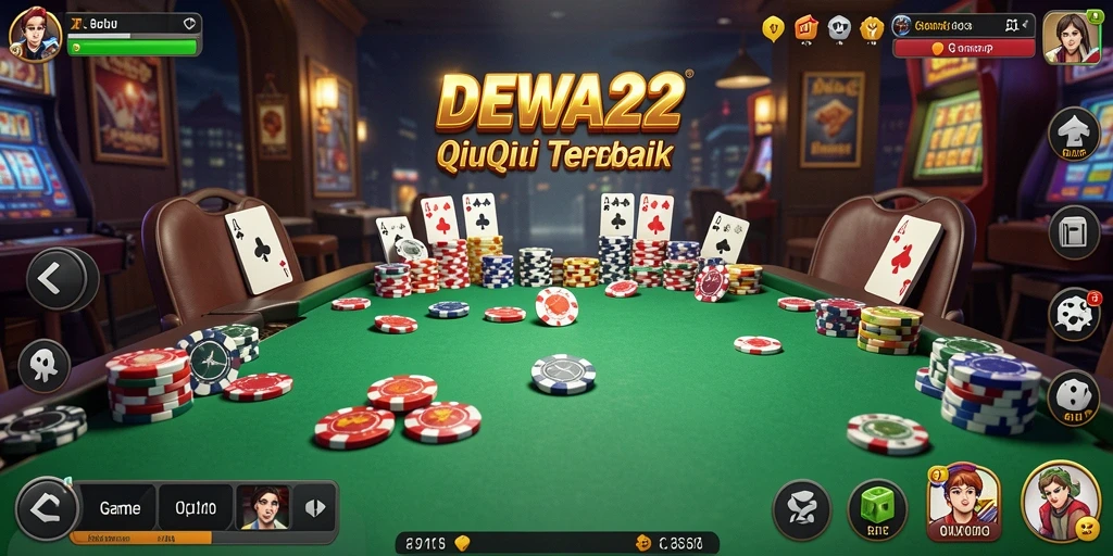 Gameplay menarik dari QiuQiu di DEWA22.