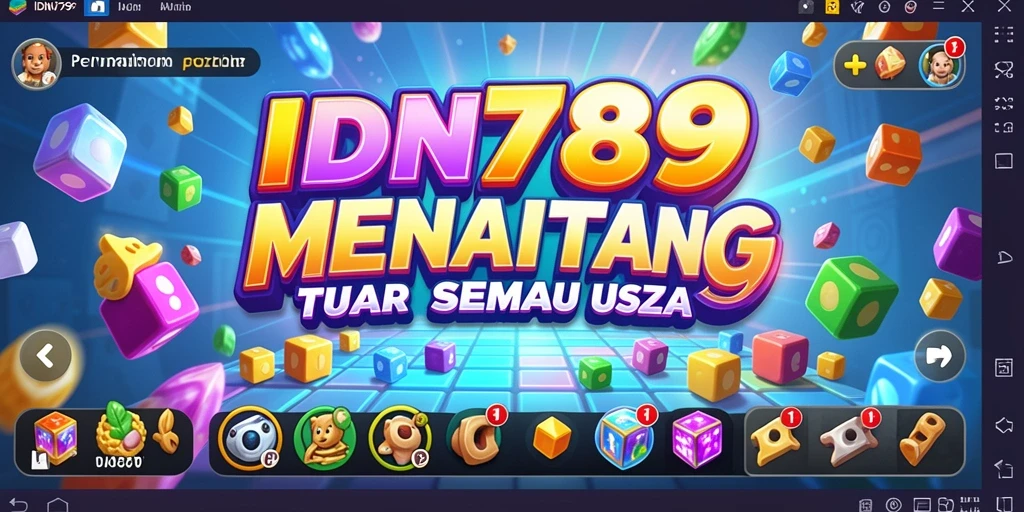 Tampilan gameplay IDN789 yang menarik dan penuh tantangan teka-teki.