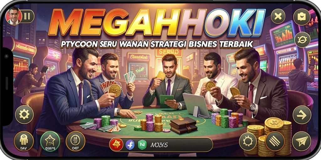 Tampilan menarik dari gameplay MEGAHOKI yang penuh dengan strategi.
