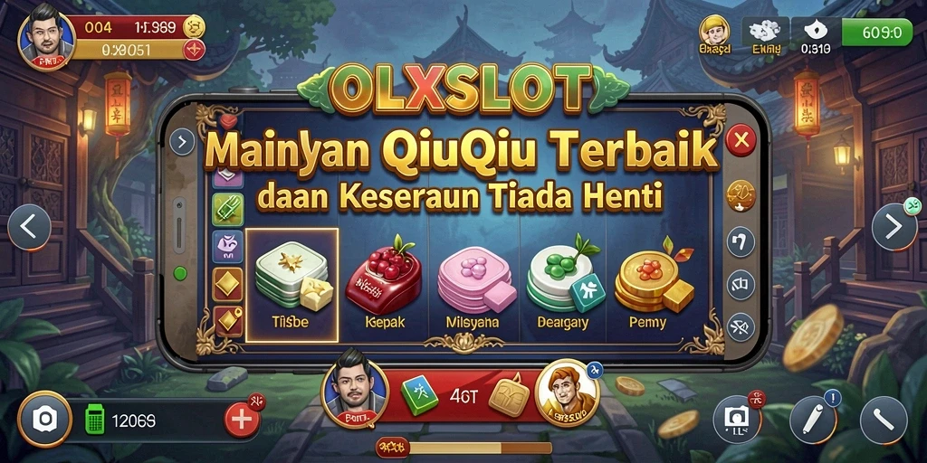 Tangkapan layar OLXSLOT menampilkan intense gameplay QiuQiu.