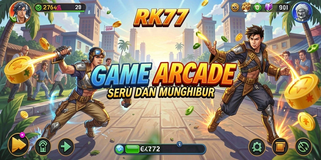 Gameplay seru di RK77 dengan grafis menawan.