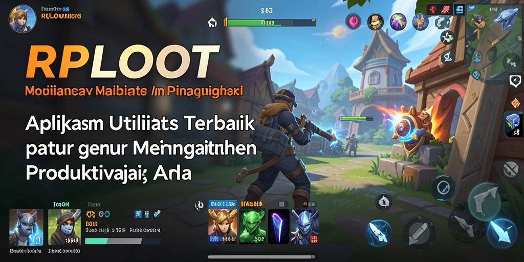 Screenshot RPLOOT menampilkan antarmuka pengguna yang sederhana dan mudah dipahami.