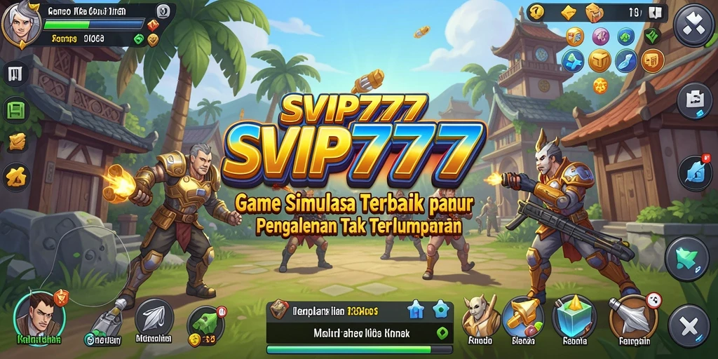 Tampilan menakjubkan dari gameplay SVIP777 yang penuh warna.