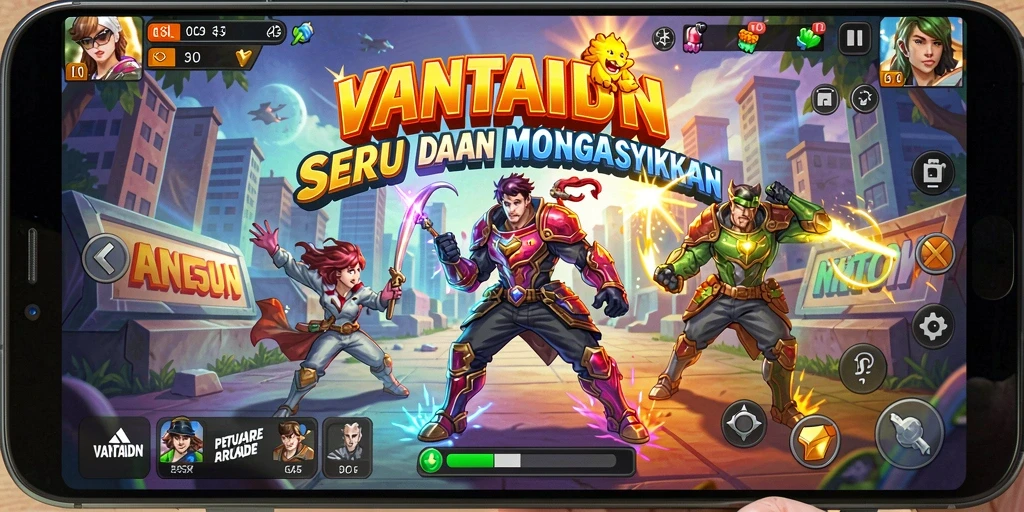 Gameplay menarik dan penuh aksi di VANTAIDN.